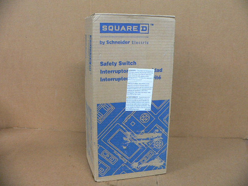 Square D CHU361 Disconnect Switch 3P 30A 600V