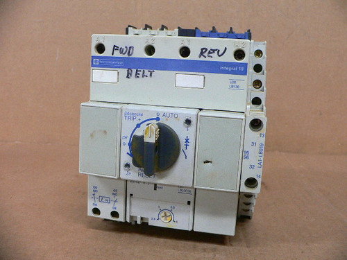 Telemecanique LD5 LB130 Integral 18 Reversing Contactor 105-120V Telemecanique LD5 LB130 Integral 18 Reversing Contactor 105-120V