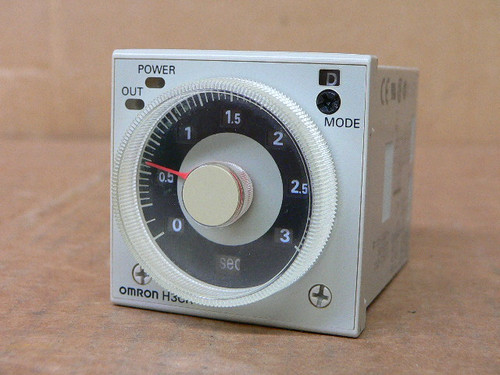 Omron H3CR-A8 0-3s Timer Module 100-240VAC 50/60HZ Omron H3CR-A8 0-3s Timer Module 100-240VAC 50/60HZ