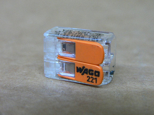 Wago AWG 24-12 LEVER-NUTS Conductor Compact Wire Connector 450V/32A Wago AWG 24-12 LEVER-NUTS Conductor Compact Wire Connector 450V/32A