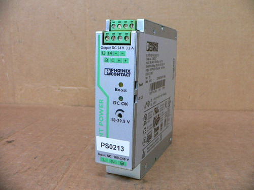 Phoenix Contact QUINT-PS/1AC/24DC/3.5 Power Supply Phoenix Contact QUINT-PS/1AC/24DC/3.5 Power Supply