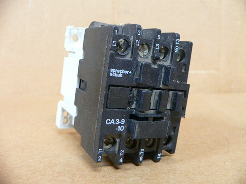 Sprecher + Schuh CA3-9-10 Contactor 500/575V Sprecher + Schuh CA3-9-10 Contactor 500/575V