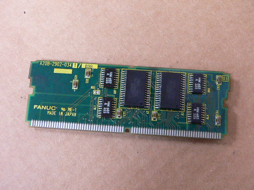 Fanuc A20B-2902-0341/03B Memory Module Daughter Circuit Board