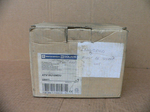 Telemecanique ATV18U18M2U 1hp Ac Drive VFD Telemecanique ATV18U18M2U 1hp Ac Drive VFD