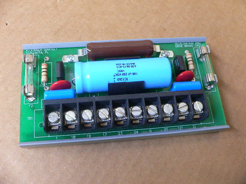 Klockner-Bartelt 84526-1 Registration & Drive Brake Circuit
