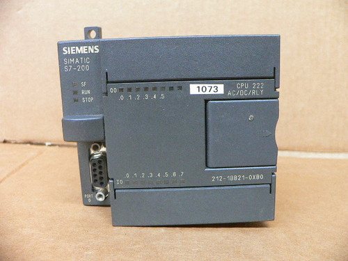 Siemens 6ES7 212-1BB21-0XB0 Simatic S7-200 CPU Module Siemens 6ES7 212-1BB21-0XB0 Simatic S7-200 CPU Module