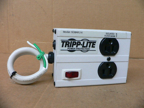 Tripp Lite IBAR 2-6 2 Outlet EUC Premium Surge Suppressor 120V Tripp Lite IBAR 2-6 2 Outlet EUC Premium Surge Suppressor 120V