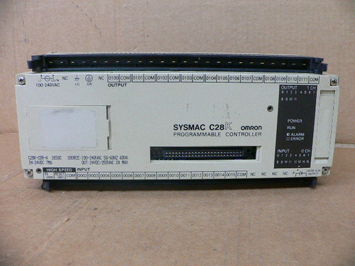 Omron C28K-CDR-A SYSMAC C28K Programmable Controller 100-240VAC Omron C28K-CDR-A SYSMAC C28K Programmable Controller 100-240VAC