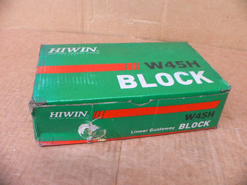 Hiwin Microsystems HGW45HCZ0 Linear Guide Slide Block Hiwin Microsystems HGW45HCZ0 Linear Guide Slide Block