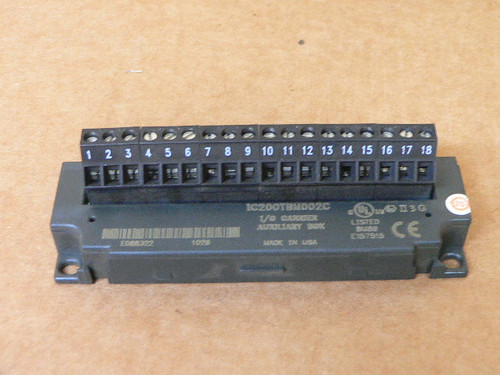 GE Fanuc IC200TBM002C Auxiliary Terminal Strip