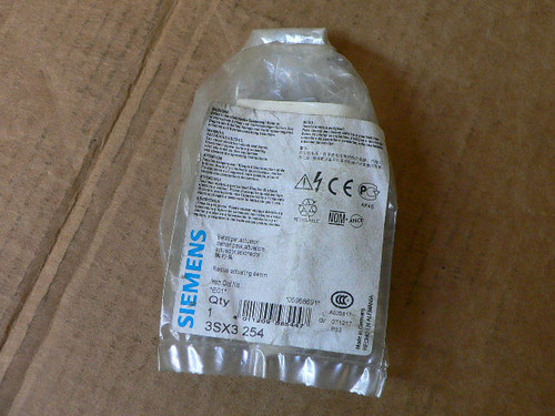 Siemens 3SX3 254 Replacement Actuator Head Siemens 3SX3 254 Replacement Actuator Head