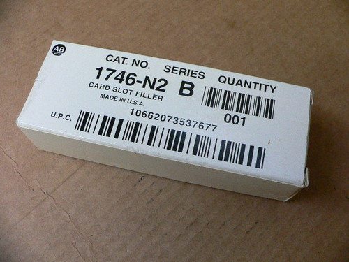 Allen Bradley 1746-N2/B Card Slot Filler
