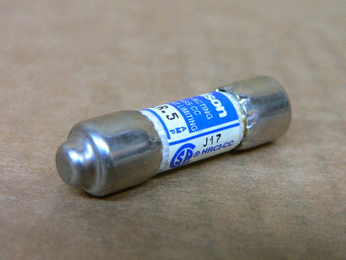 Edison HCLR.5 Fuse 1/2A 0.5A Class CC