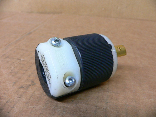 Hubbell HBL4720CCN Insulgrip Body Twist Lock Plug 15A 125V