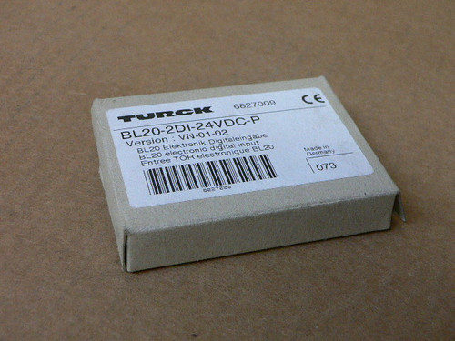 Turck BL20-2DI-24VDC-P Electronic Module Turck BL20-2DI-24VDC-P Electronic Module