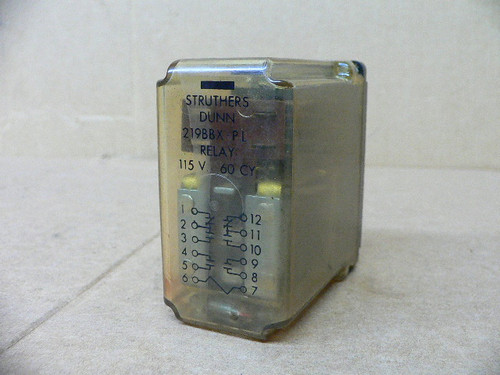 Struthers Dunn 219BBX-PL Relay 115 V