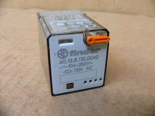 Finder 60.13.8.110.00 Relay 110V AC Finder 60.13.8.110.00 Relay 110V AC
