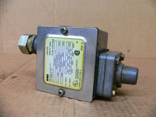 IMO E1H-H90 Pressure Switch 3-90psi