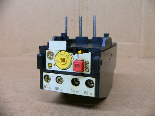 GE General Electric CR7G1TL Overload Relay 5.5 - 7.5A GE General Electric CR7G1TL Overload Relay 5.5 - 7.5A