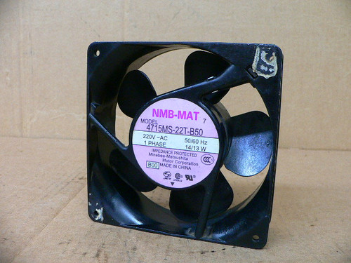 Matsushita 4715MS-22T-B50 Fan 120*120*38mm 220V 14/13W Matsushita 4715MS-22T-B50 Fan 120*120*38mm 220V 14/13W