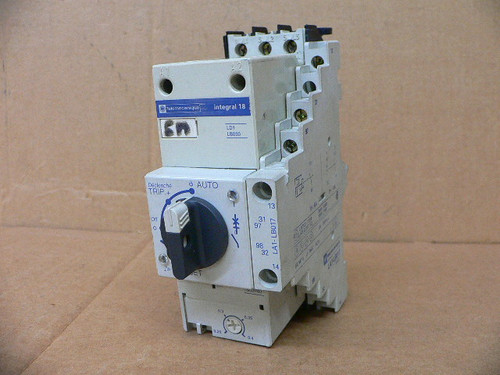 Telemecanique LD1-LB030 Integral Coil Contact Breaker 115/120V Telemecanique LD1-LB030 Integral Coil Contact Breaker 115/120V