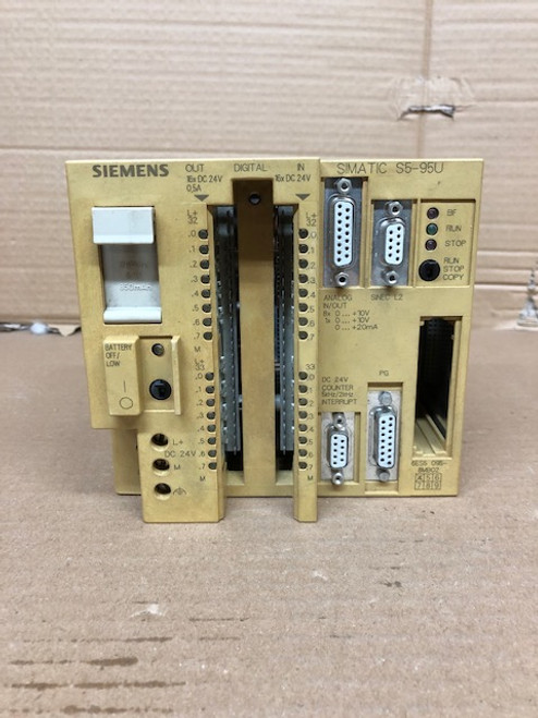 Siemens Simatic S5-95U Combo CPU & Digital I/O 6ES5-095-8MB02 New In Box Siemens Simatic S5-95U Combo CPU & Digital I/O 6ES5-095-8MB02 New In Box