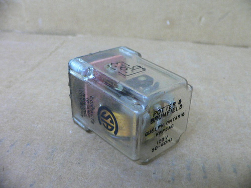 POTTER AND BRUMFIELD KRP5AG RELAY 120VAC POTTER AND BRUMFIELD KRP5AG RELAY 120VAC