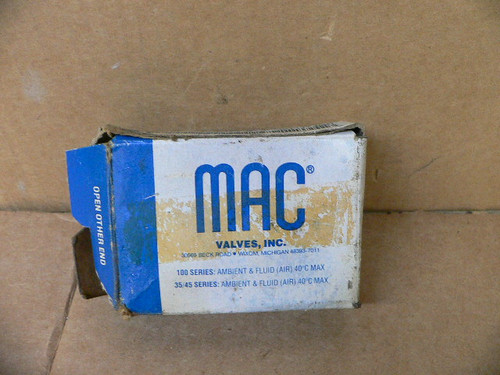 MAC VALVES 130B-111JC SOLENOID VALVE MAC VALVES 130B-111JC SOLENOID VALVE