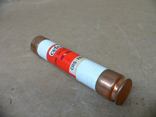 CEFCO CRS-R60 DUAL ELEMENT TIME DELAY CLASS RK5 60AMP 600VAC FUSE