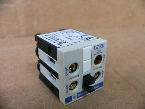 TELEMECANIQUE LA1SK-20 AUXILIARY CONTACT BLOCK