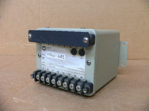 HC ELECTRONIC FPW-201 CURRENT TRANSDUCER 3W 120VAC 50/60HZ