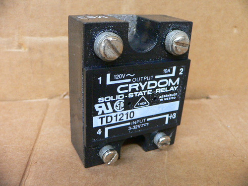 CRYDOM TD1210 SOLID STATE RELAY 120 VAC
