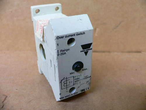 CARLO GAVAZZI EIS NNO A OVER CURRENT SWITCH