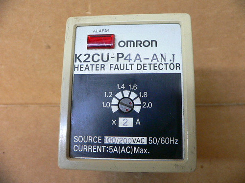 OMRON K2CU-P4A-A NJ HEATER FAULT DETECTOR