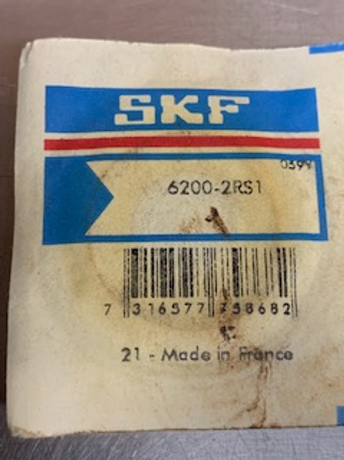 6200-2RS SKF Brand rubber seals bearing 6200-rs ball bearings 6200 rs