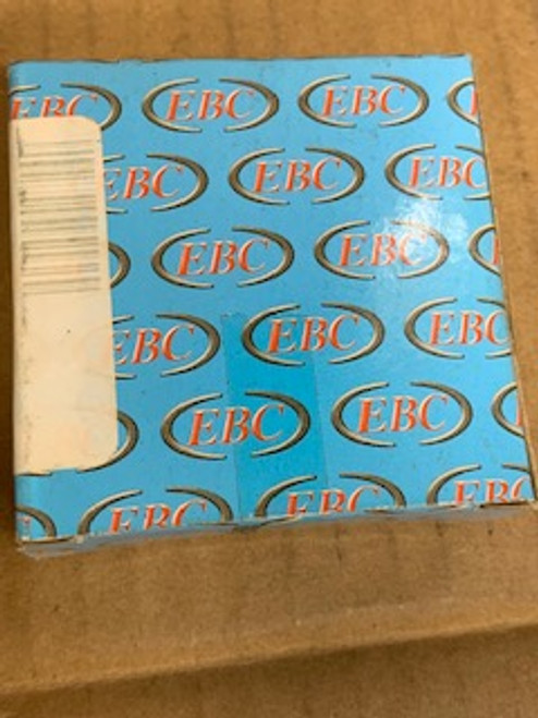 EBC 1652-2RS Ball Bearing 28.575mm x 63.5mm x 15.875mm Rubber Seal EBC 1652-2RS Ball Bearing 28.575mm x 63.5mm x 15.875mm Rubber Seal