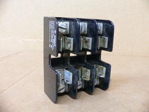 GOULD SHAWMUT 30321 FUSE HOLDER (3 POLE) 600V 30A