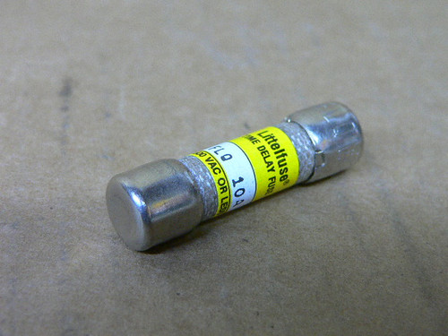 LITTELFUSE FLQ 10A TIME DELAY MIDGET FUSE 10 AMP 500V