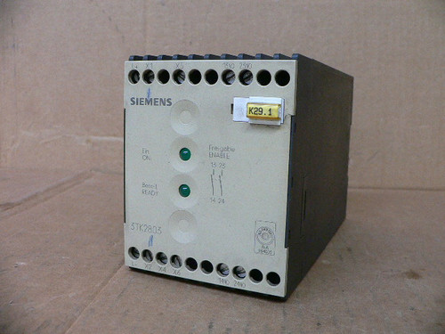 SIEMENS 3TK2803-0BB4 CONTACTOR SAFETY RELAY