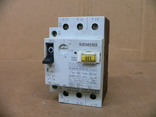 SIEMENS 33VU1300-1TG00 MOTOR OVERLOAD RELAY