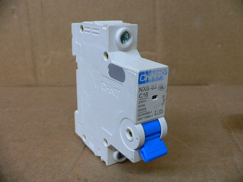 CHINT NXB-63 C16 MODULAR CIRCUIT BREAKER 1P 6KA 230V 50HZ CHINT NXB-63 C16 MODULAR CIRCUIT BREAKER 1P 6KA 230V 50HZ