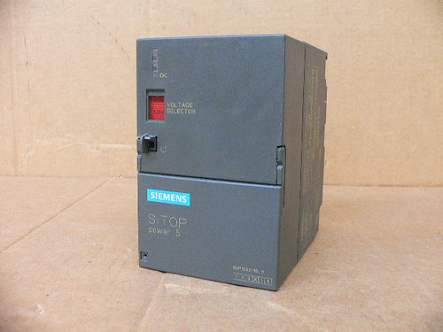SIEMENS 6EP1 333-1SL11 SITOP POWER 5 POWER SUPPLY