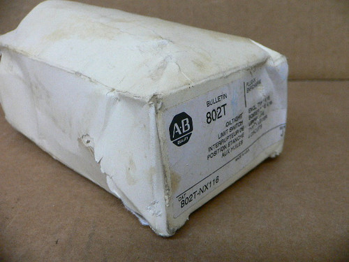 ALLEN BRADLEY 802T-NX116 OIL TIGHT LIMIT SWITCH (NIB)