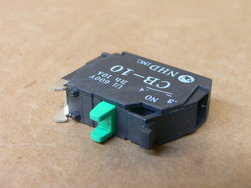 NHD CB-10 Push Button Contact Block 1a NO