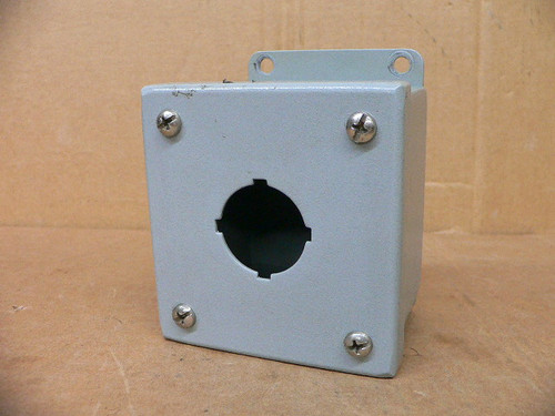 HUBBELL WIEGMAN ONE STATION PUSHBUTTON ENCLOSURE PB1 TYPE 12