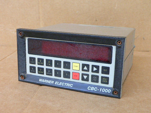 WARNER ELECTRIC CLUTCH BREAK CONTROL SYSTEM CBC-1000