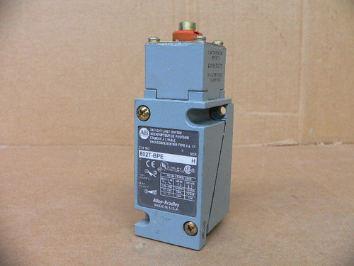 ALLEN BRADLEY 802T-BPE LIMIT SWITCH ALLEN BRADLEY 802T-BPE LIMIT SWITCH
