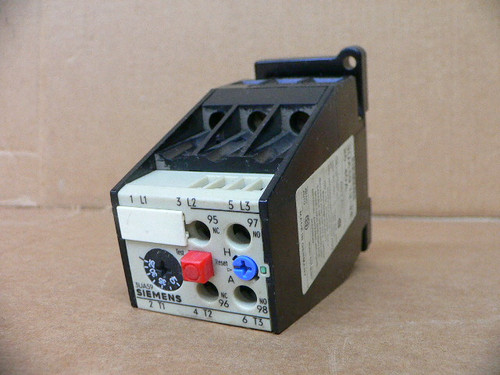 SIEMENS 3UA59 13-2E OVERLOAD RELAY 25-40A SIEMENS 3UA59 13-2E OVERLOAD RELAY 25-40A