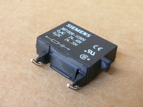 Siemens 3RT1926-1CB00 Surge Suppressor Siemens 3RT1926-1CB00 Surge Suppressor