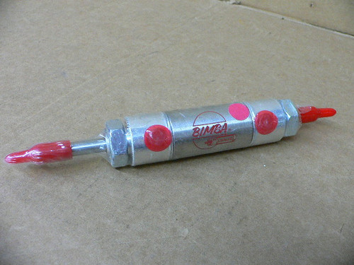 BIMBA 091-DXDE Pneumatic Cylinder, 1" Stroke, 1-1/16" Bore (NIB)